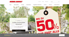 Desktop Screenshot of moebel-borst.de